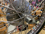 Spool Hub Mini disc Brake Chopper Stopper Hallcraft Front Wheel 19" Springer Gir