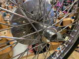Spool Hub Mini disc Brake Chopper Stopper Hallcraft Front Wheel 19" Springer Gir