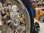 Spool Hub Mini disc Brake Chopper Stopper Hallcraft Front Wheel 19" Springer Gir