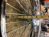 Spool Hub Mini disc Brake Chopper Stopper Hallcraft Front Wheel 19" Springer Gir