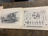 Antique Printing Press Catalogue Book Brochure parts 1800's Babcock Manufact Co