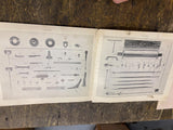 Antique Printing Press Catalogue Book Brochure parts 1800's Babcock Manufact Co
