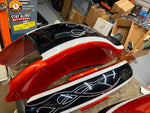 OEM Harley Factory Custom Paint Set Softail Springer FXSTS 2003^ Orange Black!