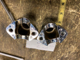 OEM Harley Heritage Softail Springer FLSTS Handlebar Risers Chrome 3” Factory