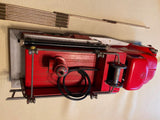 Vtg 1956 Pressed Steel Tonka No.46 Suburban Pumper Fire Truck Tin toy Hydrant!
