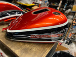 OEM Harley Factory Custom Paint Set Softail Springer FXSTS 2003^ Orange Black!