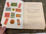 antique veterinary medicine pamphlet titled Our Money Makers Cows Sheep Swine!