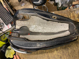 Triumph Bonneville T100 T120 Gas fUEL Tank Emblems Pads Clean inside Motorcycle