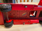Vtg 1956 Pressed Steel Tonka No.46 Suburban Pumper Fire Truck Tin toy Hydrant!
