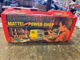 Vtg 60's Mattel Real Power Shop Woodworking Jr Tools Toy Educational Metal Works