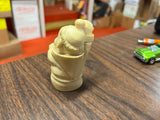 Vintage Monk Friar Band White Resin Figure 3"