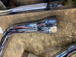 NOS Custom Exhaust Pipes Harley Shovelhead FX Superglide Low Rider Wide Glide!