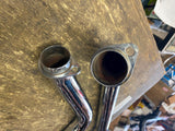 NOS Custom Exhaust Pipes Harley Shovelhead FX Superglide Low Rider Wide Glide!