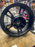 Enforcer Rear Mag Wheel 2009^ Harley Touring Street Road Glide King Black FLH