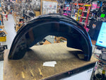 Right Rear Fender TriGlide Trike Harley Vivid Black Silver double pin Nice!