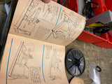 Vtg 60's Mattel Real Power Shop Woodworking Jr Tools Toy Educational Metal Works