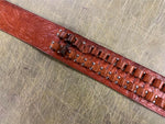Vtg Made In Offenbach Am Main Germany Genuine Cowhide Shooting Ammo Holster Belt