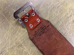 Vtg Made In Offenbach Am Main Germany Genuine Cowhide Shooting Ammo Holster Belt
