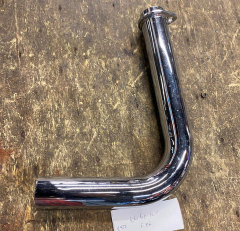 Shovelhead Front Exhaust Pipe 66-69 Harley Flat Side Generator FLH 65443-66 Stoc
