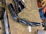 Vance HInes Front Duals True Exhaust Harley Touring FLH glide 95-16 Heat Shield