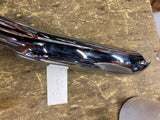 Vance HInes Front Duals True Exhaust Harley Touring FLH glide 95-16 Heat Shield