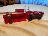 Vtg andy gard toy fire truck battery Remote RC 50's Toy Hard plastic 15" Ladder