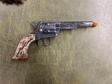Vtg 1950s Pony Boy Cap Shooting Toy W/ Original Pony Leather Holster Belt