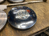 Set 6 Hubcaps Wheel VW Volkswagen jetta Cabriolet 1982-1988 OEM 5 1/2 Decor