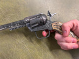 Vtg 1950s Pony Boy Cap Shooting Toy W/ Original Pony Leather Holster Belt