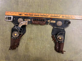 Vtg 1950s Pony Boy Cap Shooting Toy W/ Original Pony Leather Holster Belt