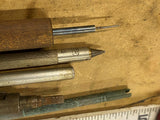 Vtg Brass Pin Vise Screwdriver Tools Watchmaker  jeweler Machinist Clock Repair