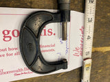 USA Vtg micrometer Mechanic Machinist 1-2" Tools Auto Truck Motorcycle
