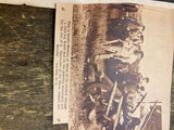 1937 Harley Advertising Literature Knucklehead Flathead UL Vtg Brochure Orig VTG