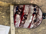 We the people Black Horn Cover Harley Chopper USA Softail Dyna Sportster Custom