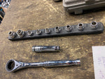 Kobalt Xtreme Access 22-Piece Set Drive Set Ratchet SEt 3/8 1/4 Metric go Throug