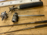 Vtg pin vise files T handle Tools Watchmaker jeweler Machinist Clock Repair