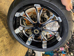 Performance Machine Paramount Wheel 18x5.5 Black Harley Front Touring FLH Tire!