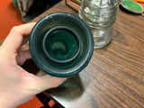 Vintage Made In USA Lot Of Two Glass Insulators Whitall Tatum No 10 Brookfield