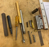 Vtg Staking Punch seating arbor Tools Watchmaker jeweler Machinist lot A