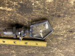 Vtg Chrysler Imperial New Yorker Clear Hood Ornament Classic Car OEM Dart Lebaro