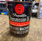 Vtg Franklin Washing Machine Transmission Oil Can Full Maytag Graphix Rare 40's