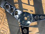 Grant 834 Steering Wheel Classic 11-1/2 3-3/4 Dish 3-Spoke HOt Rat Rod Vtg Auto