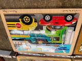 Melissa & Doug Train Sound Puzzle School bus Educational Toys Dinosaur Wood Lot