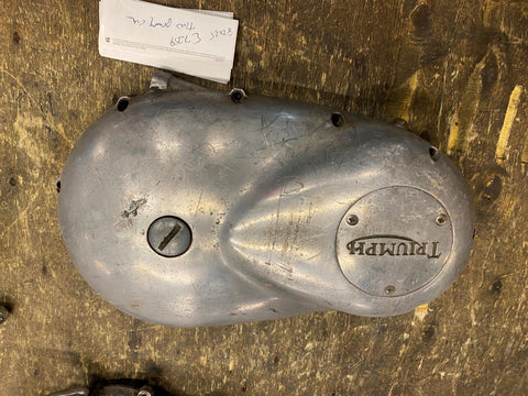 Triumph T100 500 Outer Primary Clutch Engine Motor Cover Case E7359