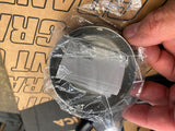 Grant 834 Steering Wheel Classic 11-1/2 3-3/4 Dish 3-Spoke HOt Rat Rod Vtg Auto