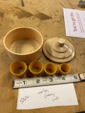 Vtg Watch Cleaning cups Lot  Watchmaker jeweler Machinist Clock Repair
