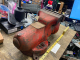 6" Jaws York Swivel Machinist Vise Bench Vice Bullet Wilton Type USA Vtg Heavy D