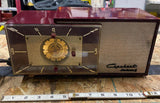 Capehart Model TC-62 clock radio Tube Red 50's I Love Lucy Am MW Collectible!