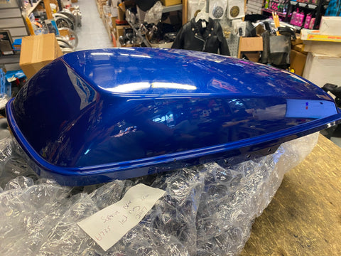 Superior Blue Left Saddlebag Lid Harley touring Street Road Glide FLH OEM 2017