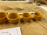Vtg Watch Cleaning cups Stackable Lot Watchmaker jeweler Machinist Clock Repair